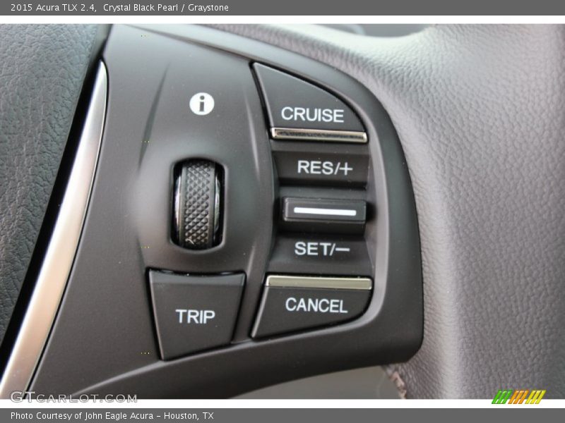 Crystal Black Pearl / Graystone 2015 Acura TLX 2.4