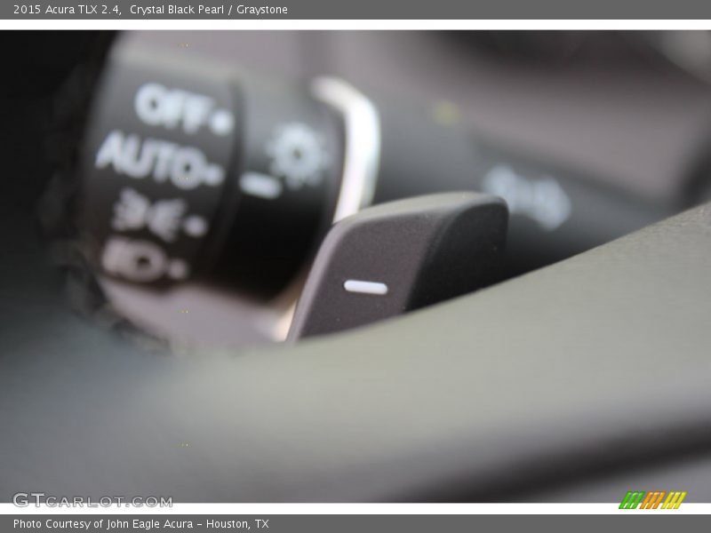 Crystal Black Pearl / Graystone 2015 Acura TLX 2.4