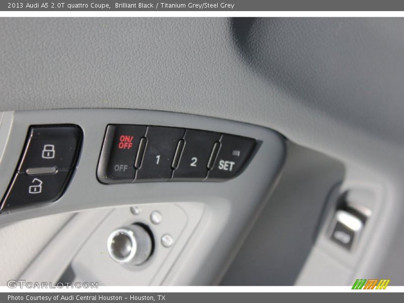 Brilliant Black / Titanium Grey/Steel Grey 2013 Audi A5 2.0T quattro Coupe