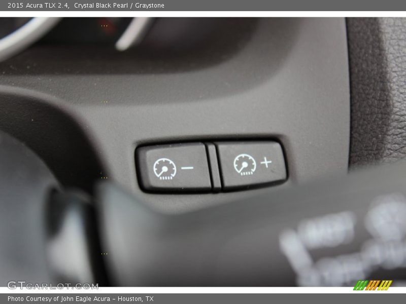 Crystal Black Pearl / Graystone 2015 Acura TLX 2.4