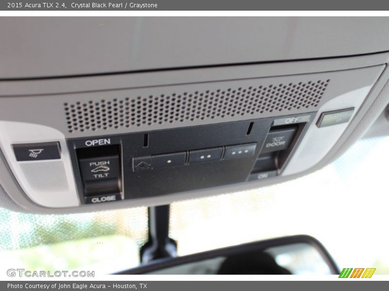 Crystal Black Pearl / Graystone 2015 Acura TLX 2.4