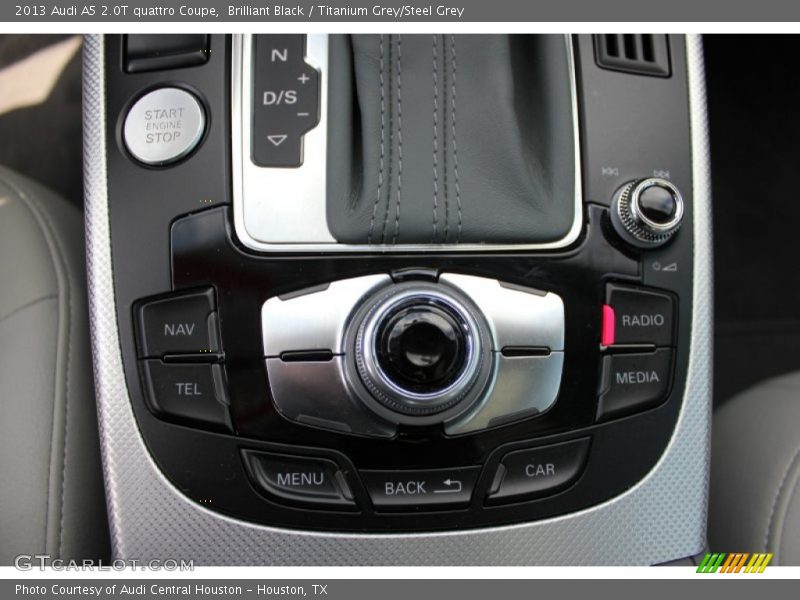Brilliant Black / Titanium Grey/Steel Grey 2013 Audi A5 2.0T quattro Coupe