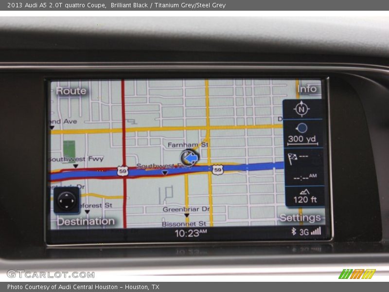 Brilliant Black / Titanium Grey/Steel Grey 2013 Audi A5 2.0T quattro Coupe