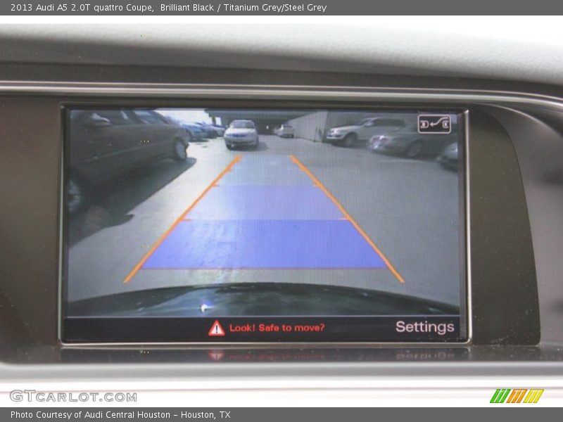 Brilliant Black / Titanium Grey/Steel Grey 2013 Audi A5 2.0T quattro Coupe