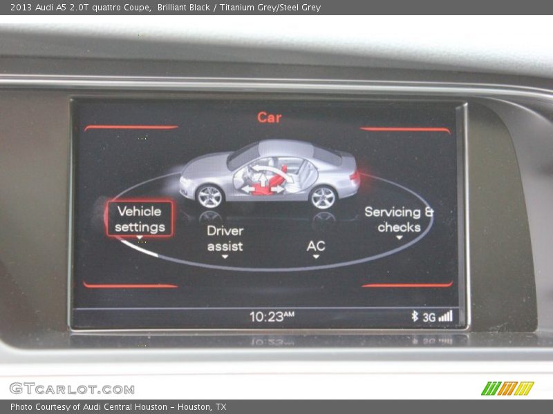Brilliant Black / Titanium Grey/Steel Grey 2013 Audi A5 2.0T quattro Coupe