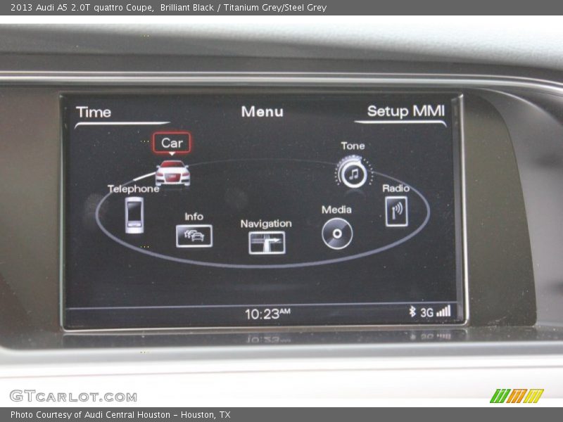 Brilliant Black / Titanium Grey/Steel Grey 2013 Audi A5 2.0T quattro Coupe