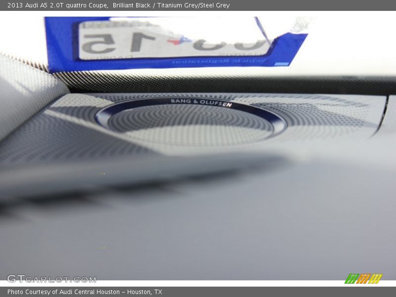 Brilliant Black / Titanium Grey/Steel Grey 2013 Audi A5 2.0T quattro Coupe