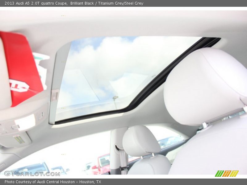Brilliant Black / Titanium Grey/Steel Grey 2013 Audi A5 2.0T quattro Coupe