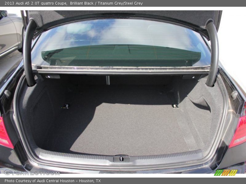 Brilliant Black / Titanium Grey/Steel Grey 2013 Audi A5 2.0T quattro Coupe