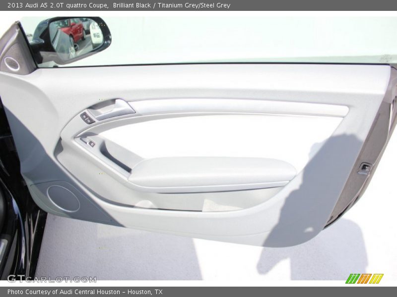 Brilliant Black / Titanium Grey/Steel Grey 2013 Audi A5 2.0T quattro Coupe