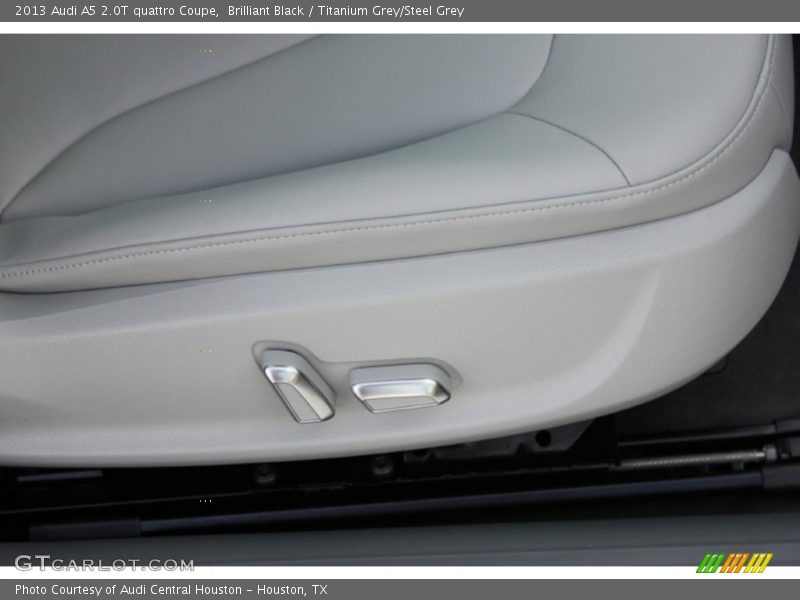 Brilliant Black / Titanium Grey/Steel Grey 2013 Audi A5 2.0T quattro Coupe