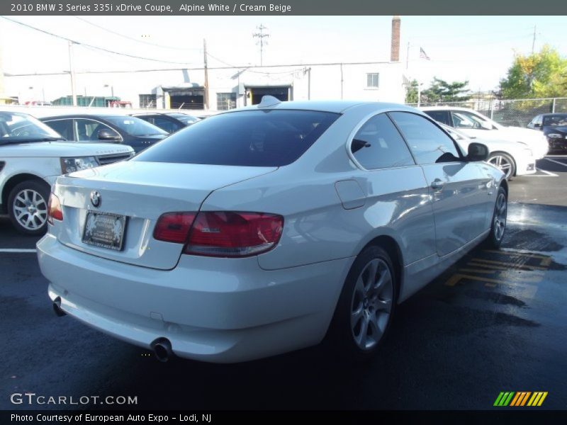 Alpine White / Cream Beige 2010 BMW 3 Series 335i xDrive Coupe