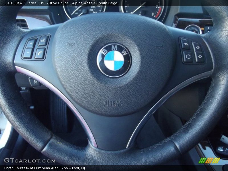 Alpine White / Cream Beige 2010 BMW 3 Series 335i xDrive Coupe