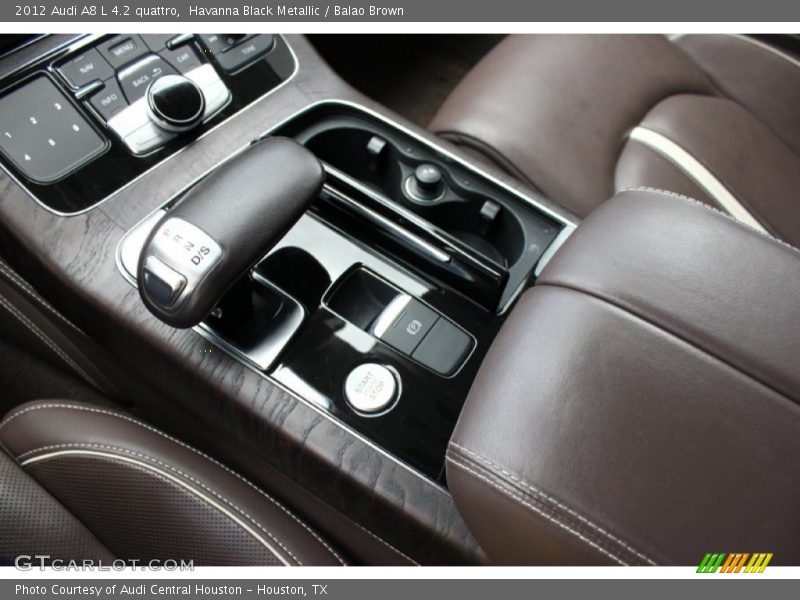 Havanna Black Metallic / Balao Brown 2012 Audi A8 L 4.2 quattro