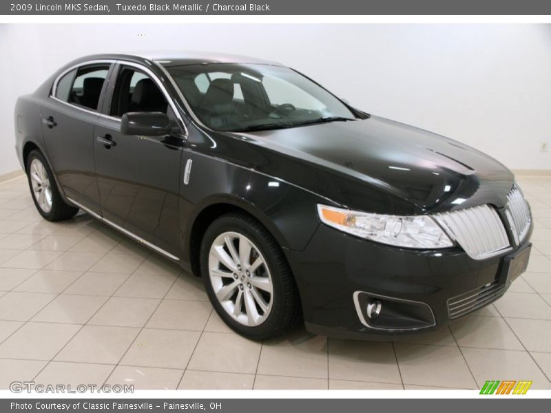 Tuxedo Black Metallic / Charcoal Black 2009 Lincoln MKS Sedan