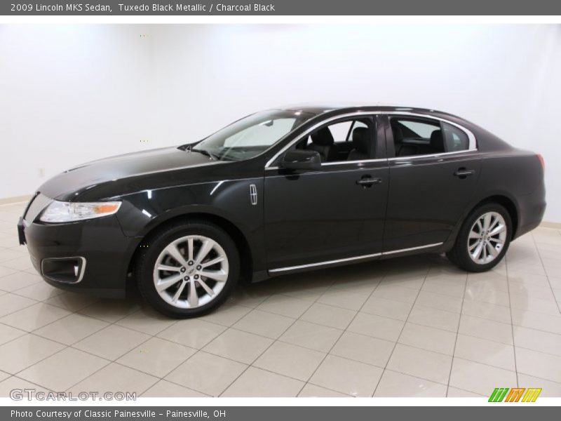 Tuxedo Black Metallic / Charcoal Black 2009 Lincoln MKS Sedan