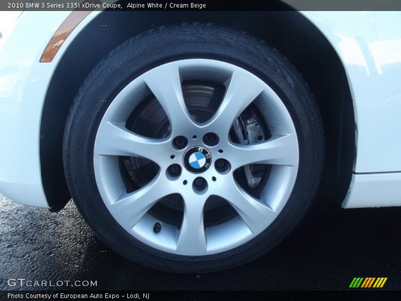 Alpine White / Cream Beige 2010 BMW 3 Series 335i xDrive Coupe