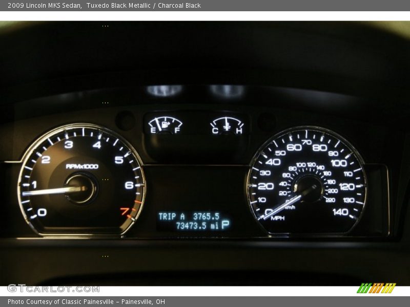 Tuxedo Black Metallic / Charcoal Black 2009 Lincoln MKS Sedan