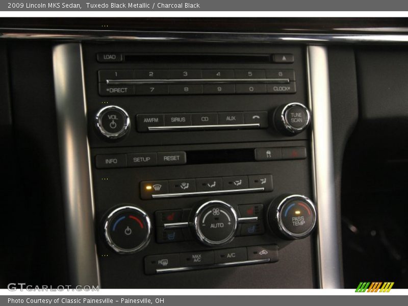 Tuxedo Black Metallic / Charcoal Black 2009 Lincoln MKS Sedan