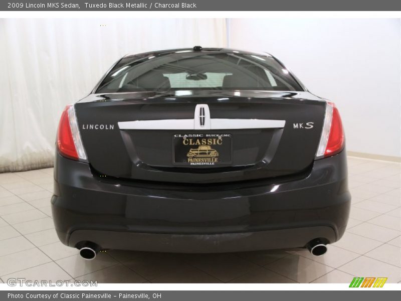 Tuxedo Black Metallic / Charcoal Black 2009 Lincoln MKS Sedan