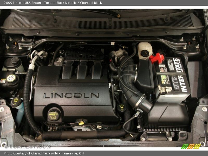 Tuxedo Black Metallic / Charcoal Black 2009 Lincoln MKS Sedan