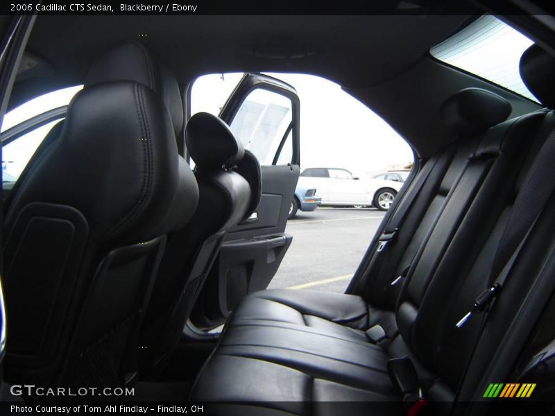 Blackberry / Ebony 2006 Cadillac CTS Sedan