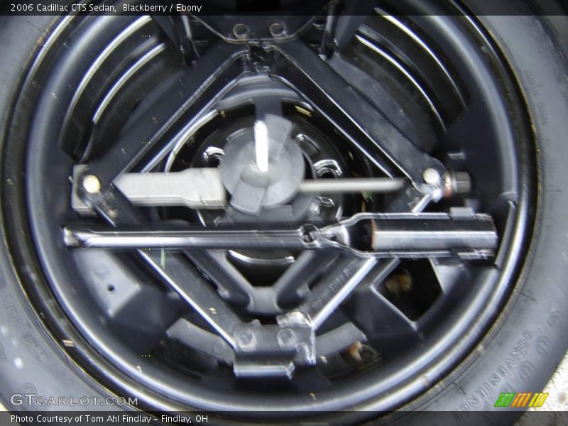 Blackberry / Ebony 2006 Cadillac CTS Sedan
