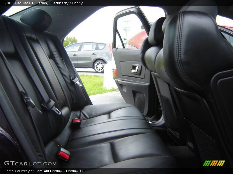 Blackberry / Ebony 2006 Cadillac CTS Sedan