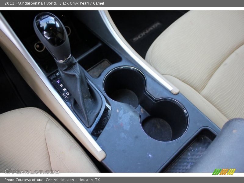 Black Onyx Pearl / Camel 2011 Hyundai Sonata Hybrid
