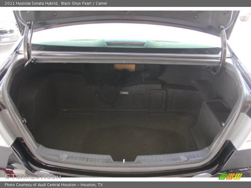 Black Onyx Pearl / Camel 2011 Hyundai Sonata Hybrid