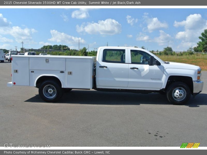  2015 Silverado 3500HD WT Crew Cab Utility Summit White