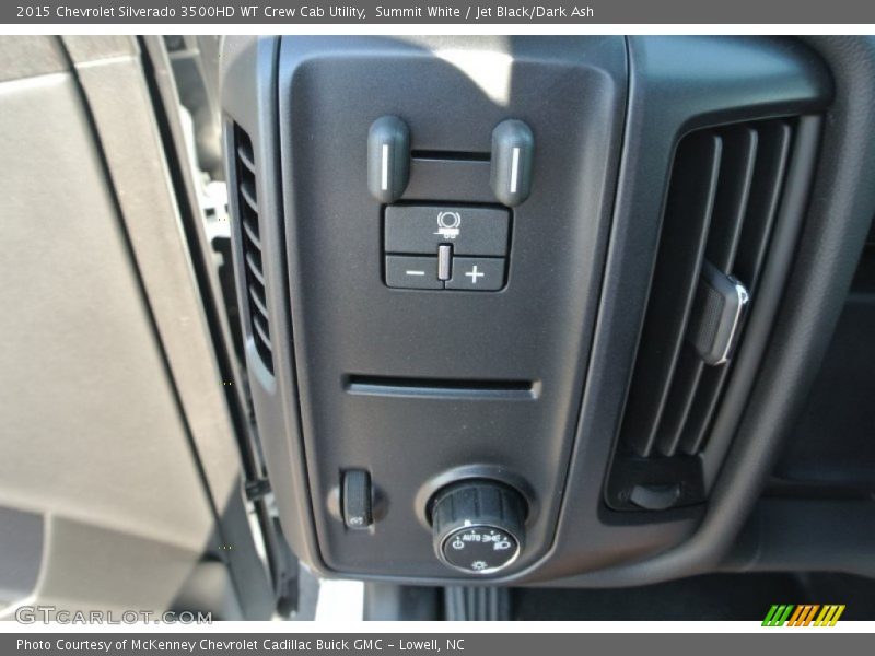 Controls of 2015 Silverado 3500HD WT Crew Cab Utility