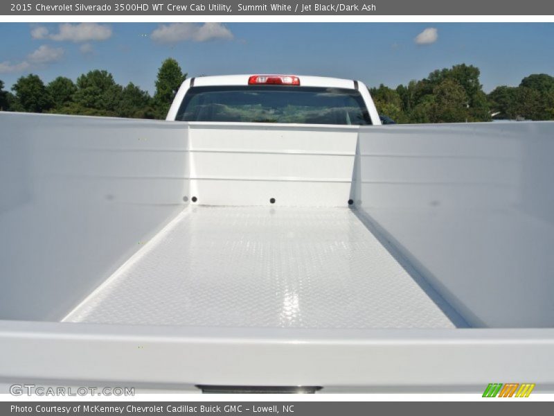 Summit White / Jet Black/Dark Ash 2015 Chevrolet Silverado 3500HD WT Crew Cab Utility