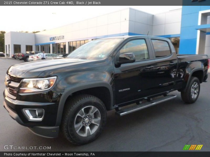 Black / Jet Black 2015 Chevrolet Colorado Z71 Crew Cab 4WD