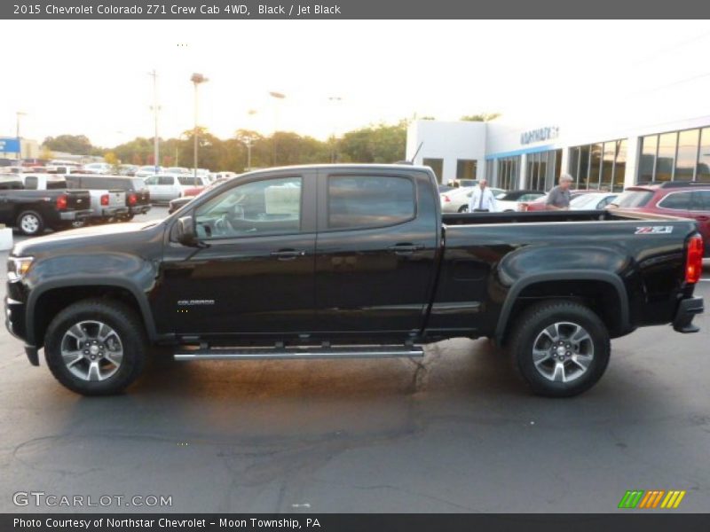 Black / Jet Black 2015 Chevrolet Colorado Z71 Crew Cab 4WD