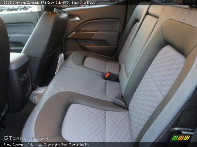 Rear Seat of 2015 Colorado Z71 Crew Cab 4WD