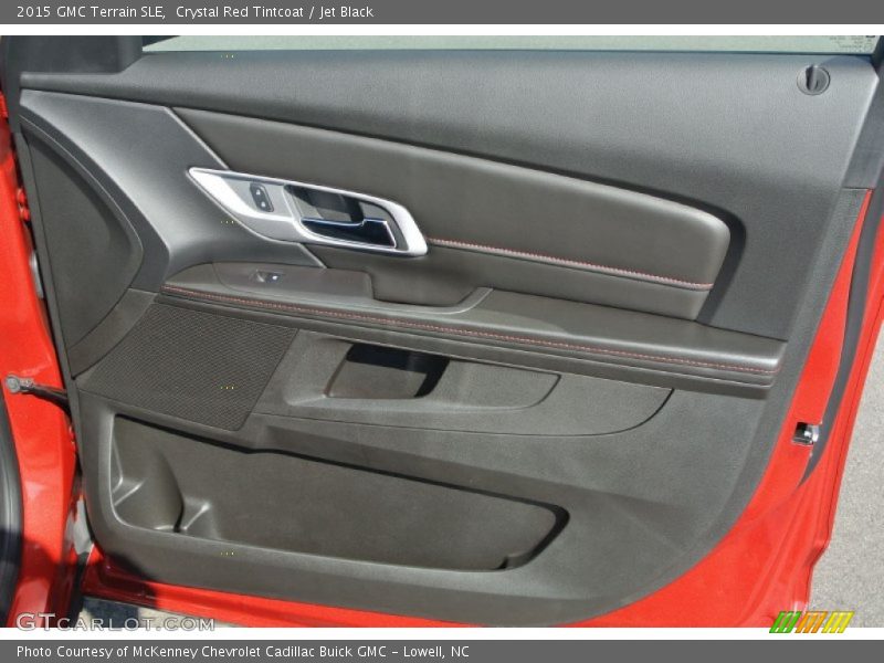 Crystal Red Tintcoat / Jet Black 2015 GMC Terrain SLE