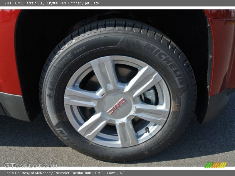 Crystal Red Tintcoat / Jet Black 2015 GMC Terrain SLE