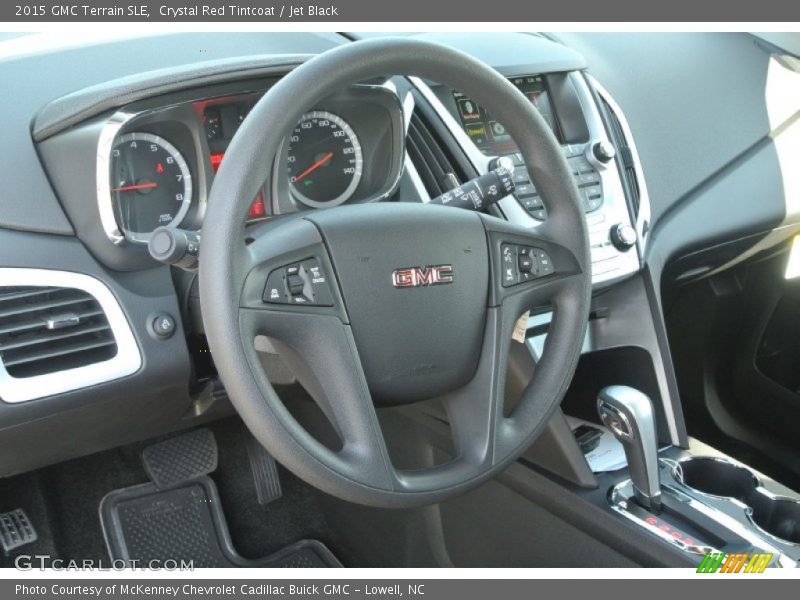 Crystal Red Tintcoat / Jet Black 2015 GMC Terrain SLE