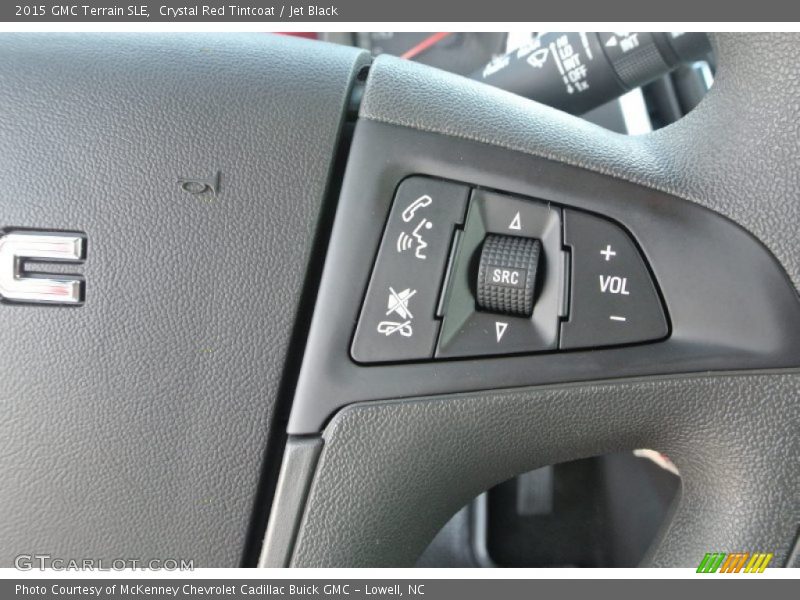 Crystal Red Tintcoat / Jet Black 2015 GMC Terrain SLE