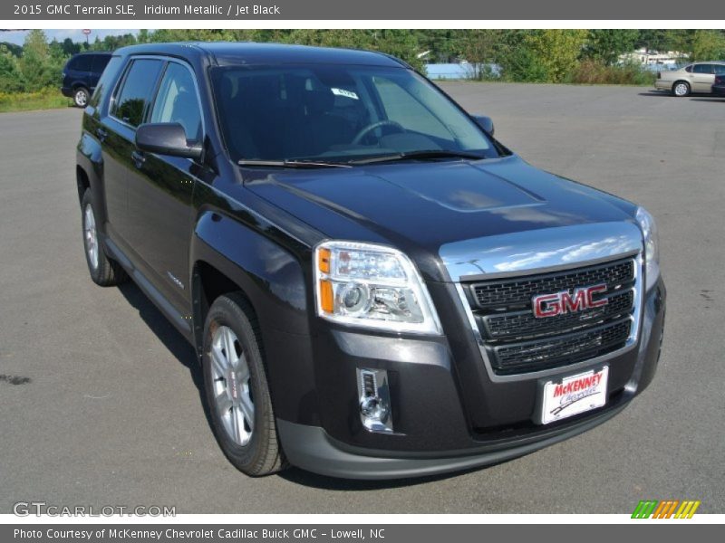 Iridium Metallic / Jet Black 2015 GMC Terrain SLE