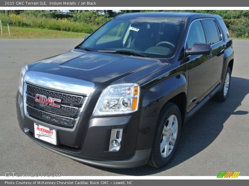 Iridium Metallic / Jet Black 2015 GMC Terrain SLE