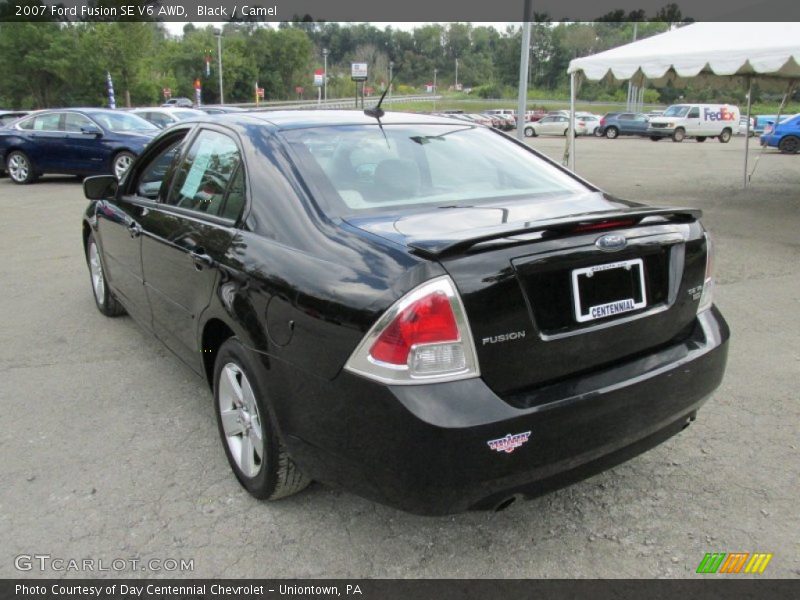 Black / Camel 2007 Ford Fusion SE V6 AWD