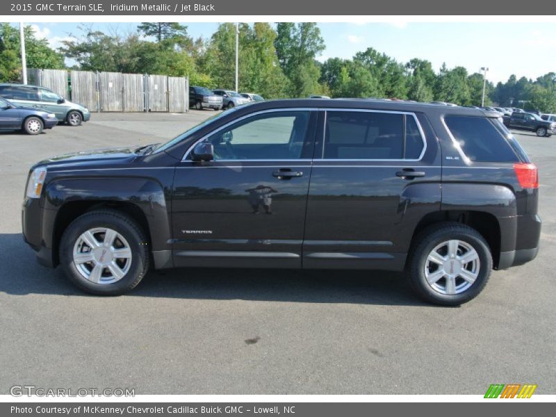 Iridium Metallic / Jet Black 2015 GMC Terrain SLE