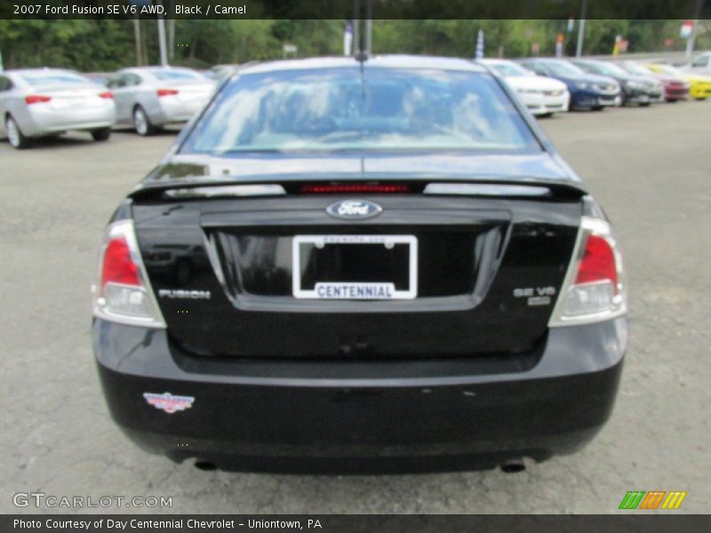 Black / Camel 2007 Ford Fusion SE V6 AWD