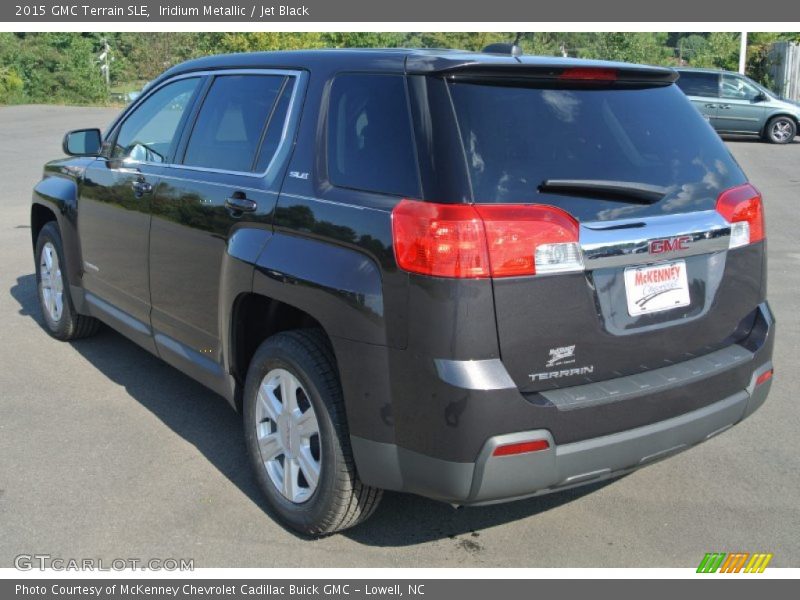 Iridium Metallic / Jet Black 2015 GMC Terrain SLE