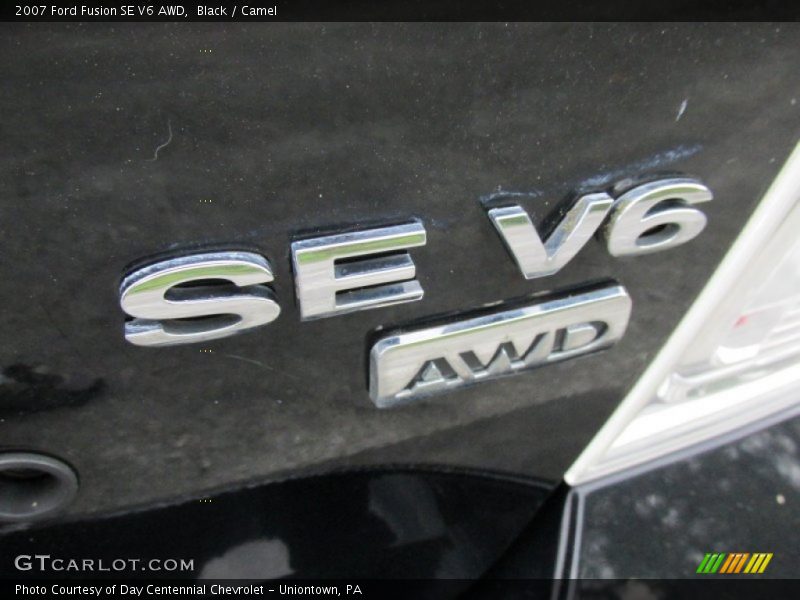Black / Camel 2007 Ford Fusion SE V6 AWD