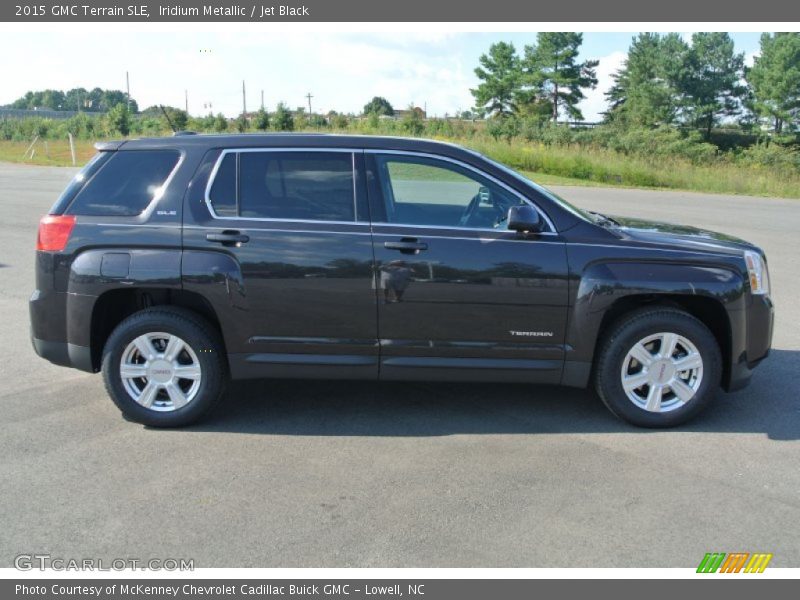 Iridium Metallic / Jet Black 2015 GMC Terrain SLE