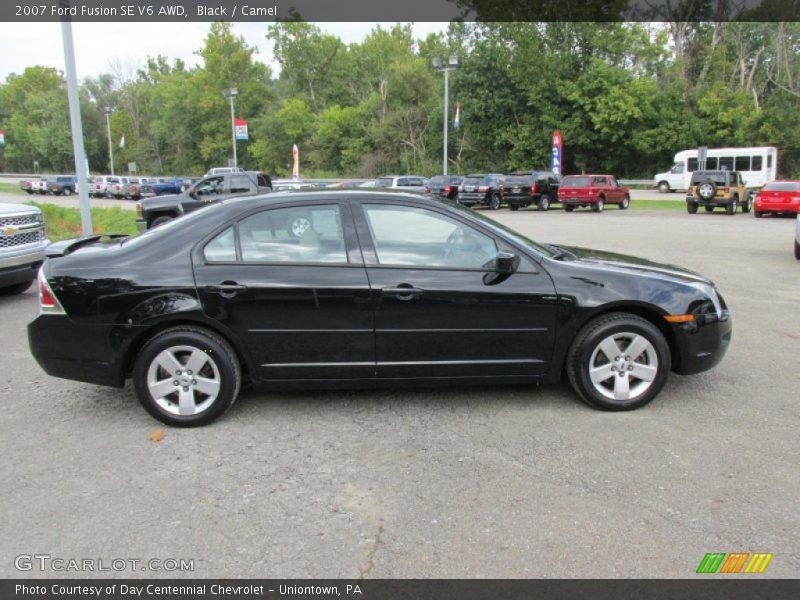 Black / Camel 2007 Ford Fusion SE V6 AWD
