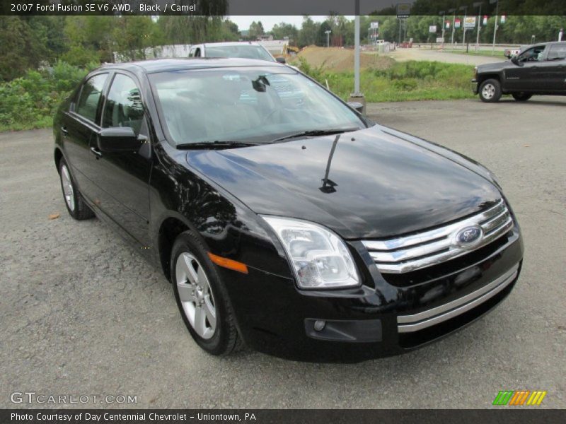 Black / Camel 2007 Ford Fusion SE V6 AWD